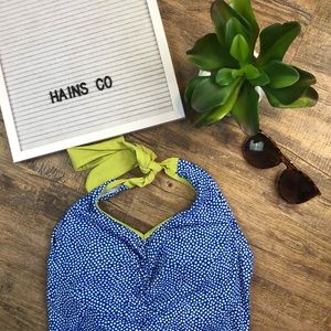 Lime Ricki- Blue Green Bathing Suit- Small